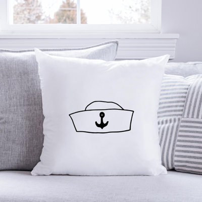 Nautical Sea Life_479 - Coussin décoratif en polyester