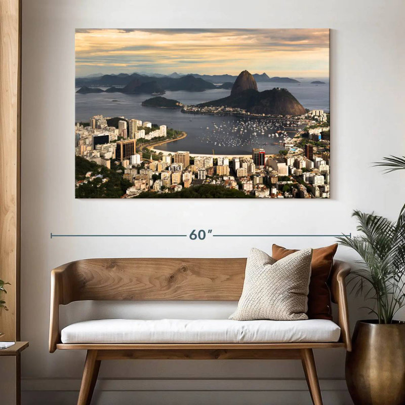 Nicci Rio De Janeiro, Brésil, H 34 po x l 51 po