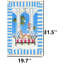 Tapis de balcon rétro léopard Riviera