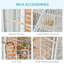 Cage de vol 70,9 po Emron