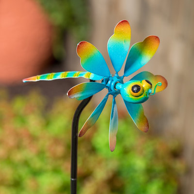 Lagos Metal Insects Garden Stake