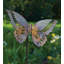 Piquet de jardin en fonte - papillon