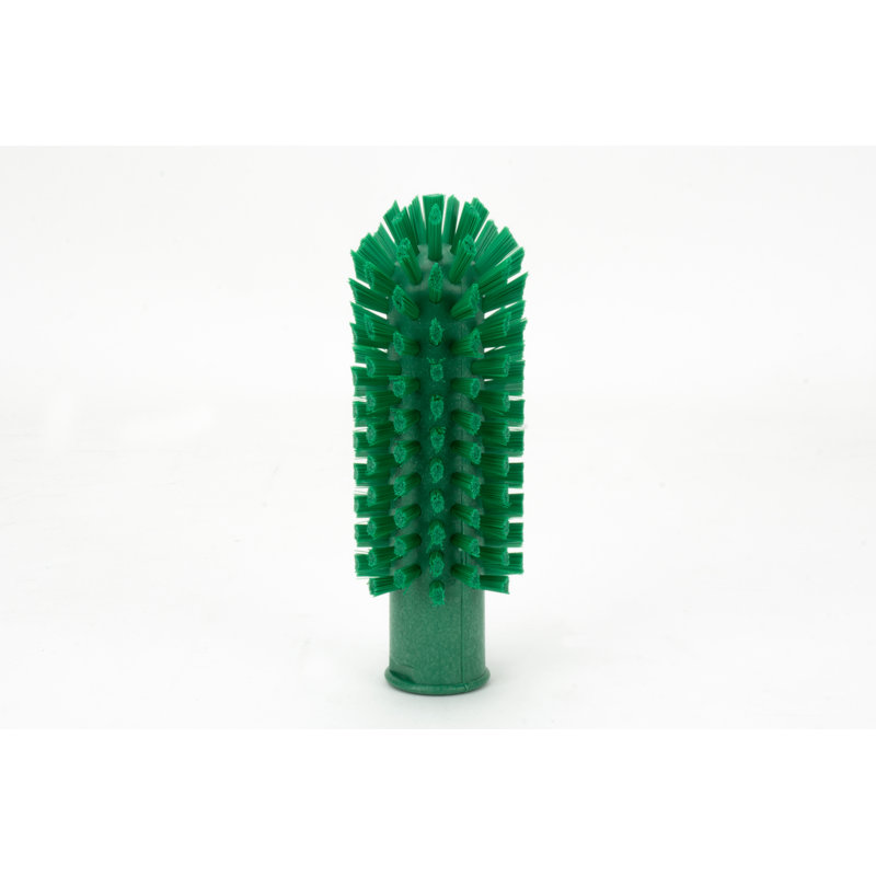 Brosses de nettoyage de valve, H 5,70 po x L 5,70 po x l 2 po, Vert foncé