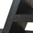 Norman Wyatt Home - Winnona Wooden Bookshelf - Ebony Woodgrain-2045071567
