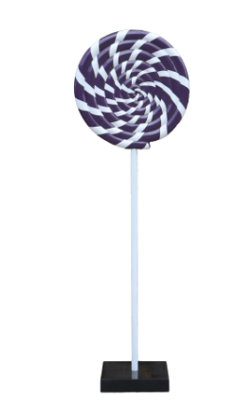 Henebry Swirl Lollipop Over Sized Statue