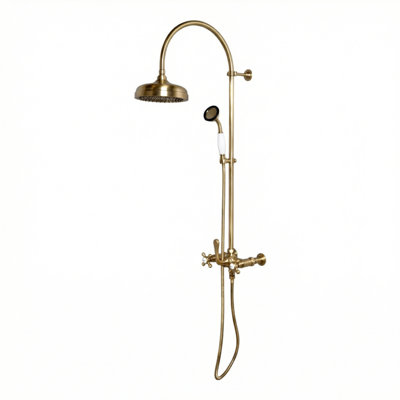Exposed Shower System with Hand Shower (P1092) by Strom Living