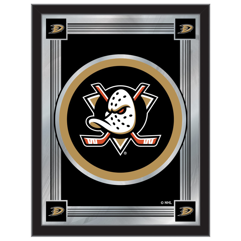 « logo mirror », impression encadrée NHL, Anaheim Ducks