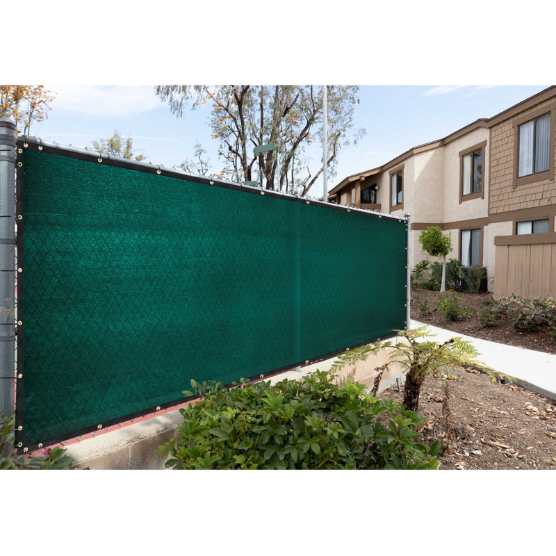 Housse en tissu pour pare-brise ColourTree 4'H Fence, Vert, 4 pi x 139 pi