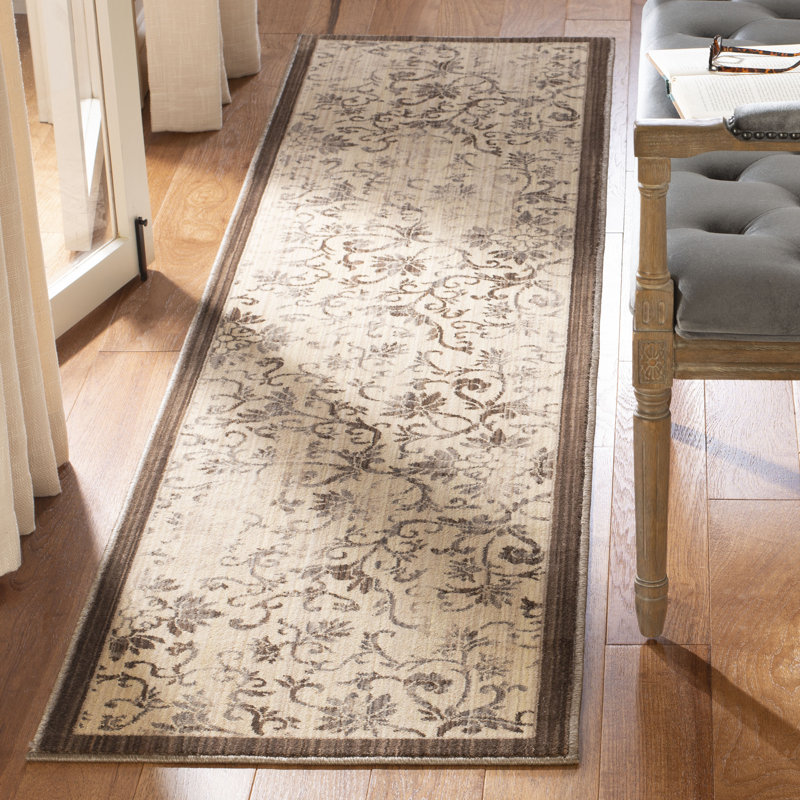 Sarabia Infinity Performance Floral Rug, Runner 2' x 8'