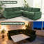Canapé-lit modulaire en L 100 po Chenille-562615313