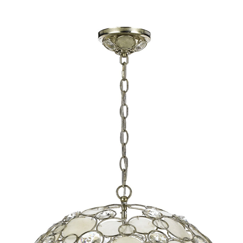 Lustre sphérique unique à 6 lumières Fonville