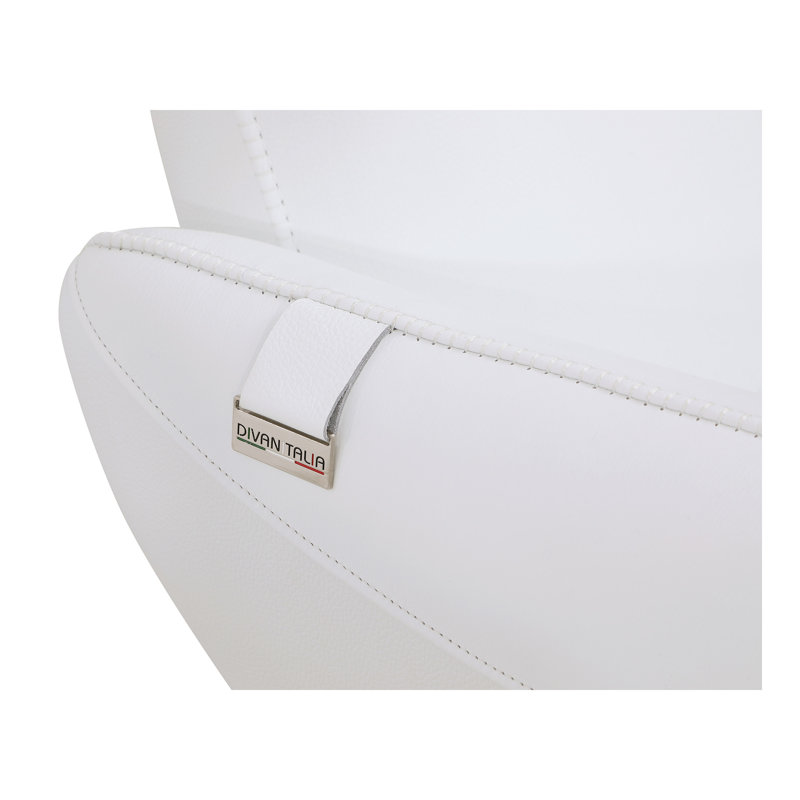 Causeuse en cuir véritable Global Global