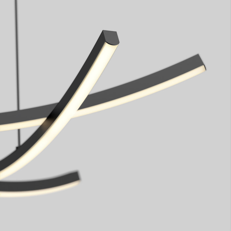 Morriah LED Pendant Light Multiple CCT, Black
