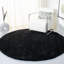 Tapis noir tissé à plat à la main Angeliya-60730718