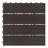 Naturesort Bamboo 12" x 12" Composite Interlocking Deck Tile in Dark Wood