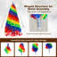 Sapin de Noël multicolore 84 po H