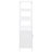 Kenneth White 3-Shelf Radio Weave Accent Cabinet-1394946476