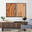 «Mid-Century Semi-Circle Polygons Variété», 2 pièces-98554637-98554640
