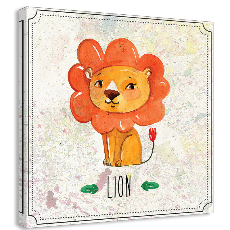 Impression sur papier Jungle Day 1 ', Canevas, H 12 po x l 12 po x P 1,5 po