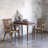 Piano Rattan Dining Armchair-26158916