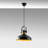Modern Black Chandelier, Adjustable Height, 53.1 x 53.1 x 52.8 inches | Metal Body, E27 Socket (Max 40W), Base Plate: 3.9 inches | Elegant Scandinavian Design, Perfect for Living Room & Dining Areas, IP20 Rated-864056171