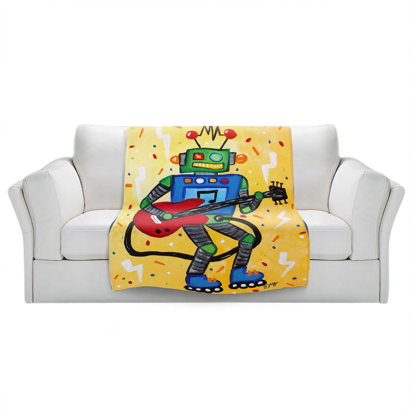  Couverture pour robot Rock N Roll, 51 po x 60 po
