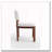 Wooden Dining Chairs,Fabric Upholstered Dining Room Chair Kitchen Chairs