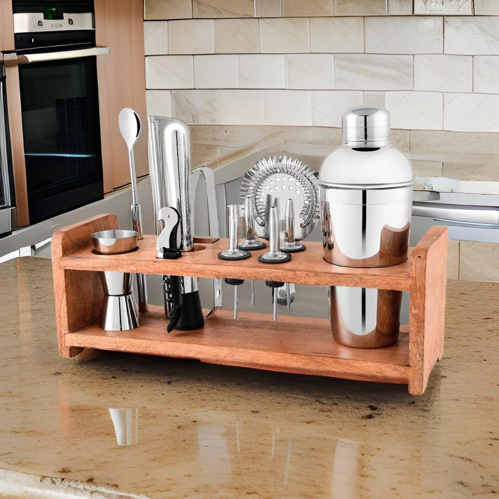 Odern Ixology Cocktail Shaker Set - 10-Piece Cocktail Aking Set W - View #8