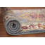 Tapis de couloir bleu en laine 2x10