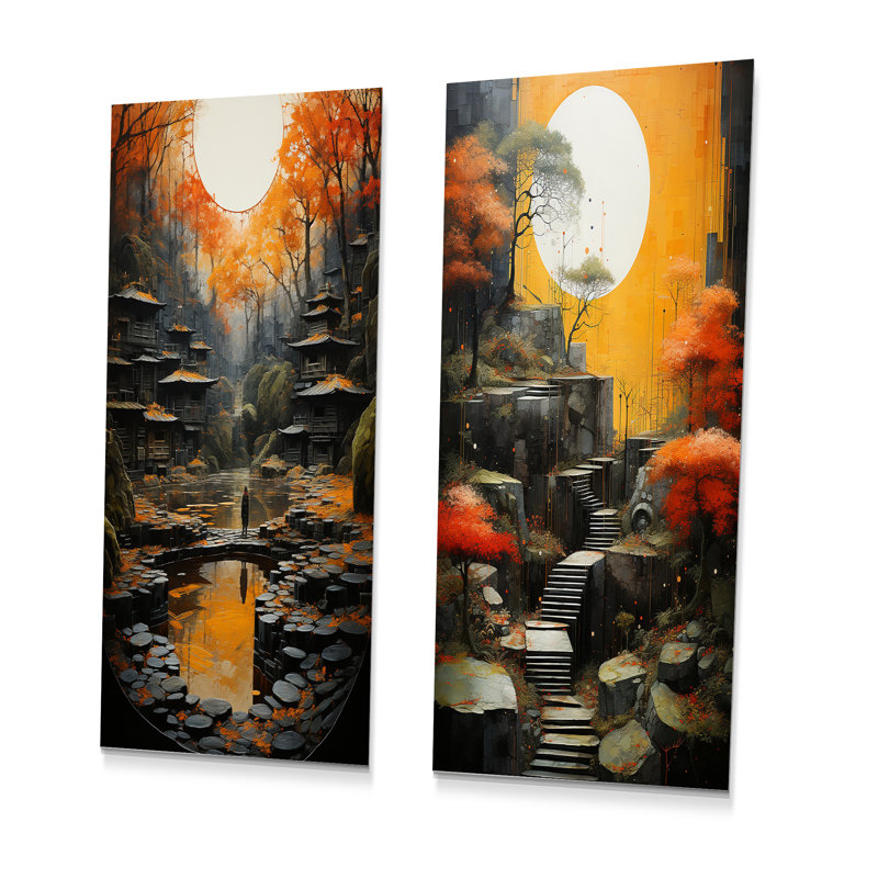 Ensemble de salon Zen Wall Harmony, H 28 po x l 24 po