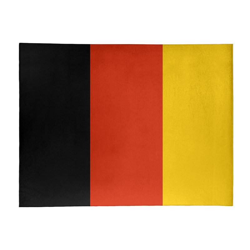 Tapis rouge à rayures de hockey national, Rectangle 9 pi x 12 pi