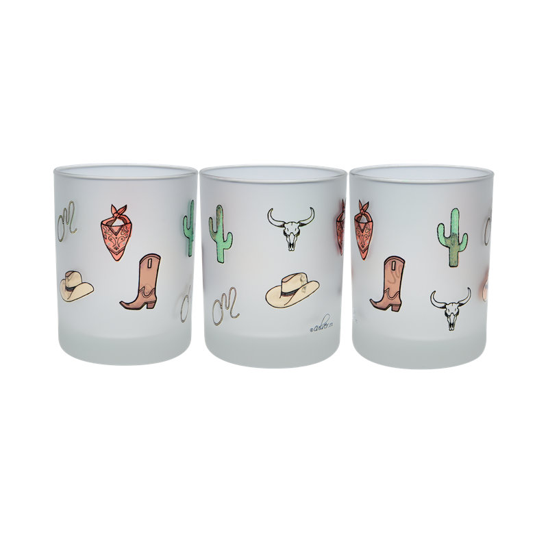 Ensemble de 4 verres à whisky DOF 14 onces Culver