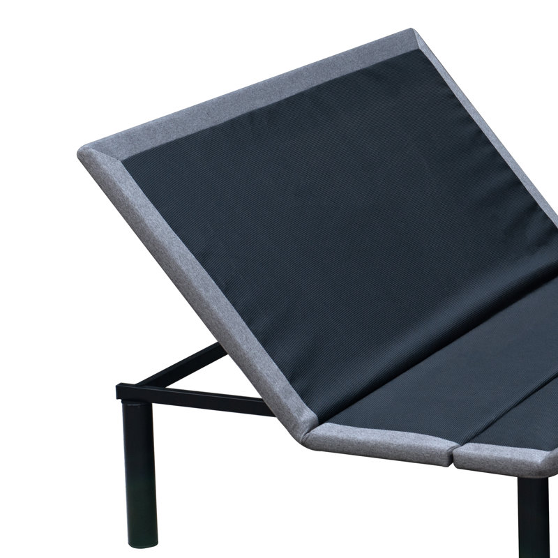 Adjustable Bed Base with Remote Head and Foot Adjustment, Extra-Long Twin
