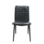 Chaise d'appoint avec dossier rembourré (ensemble de 2)
