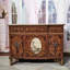 Buffet brun massif et bois manufacturé