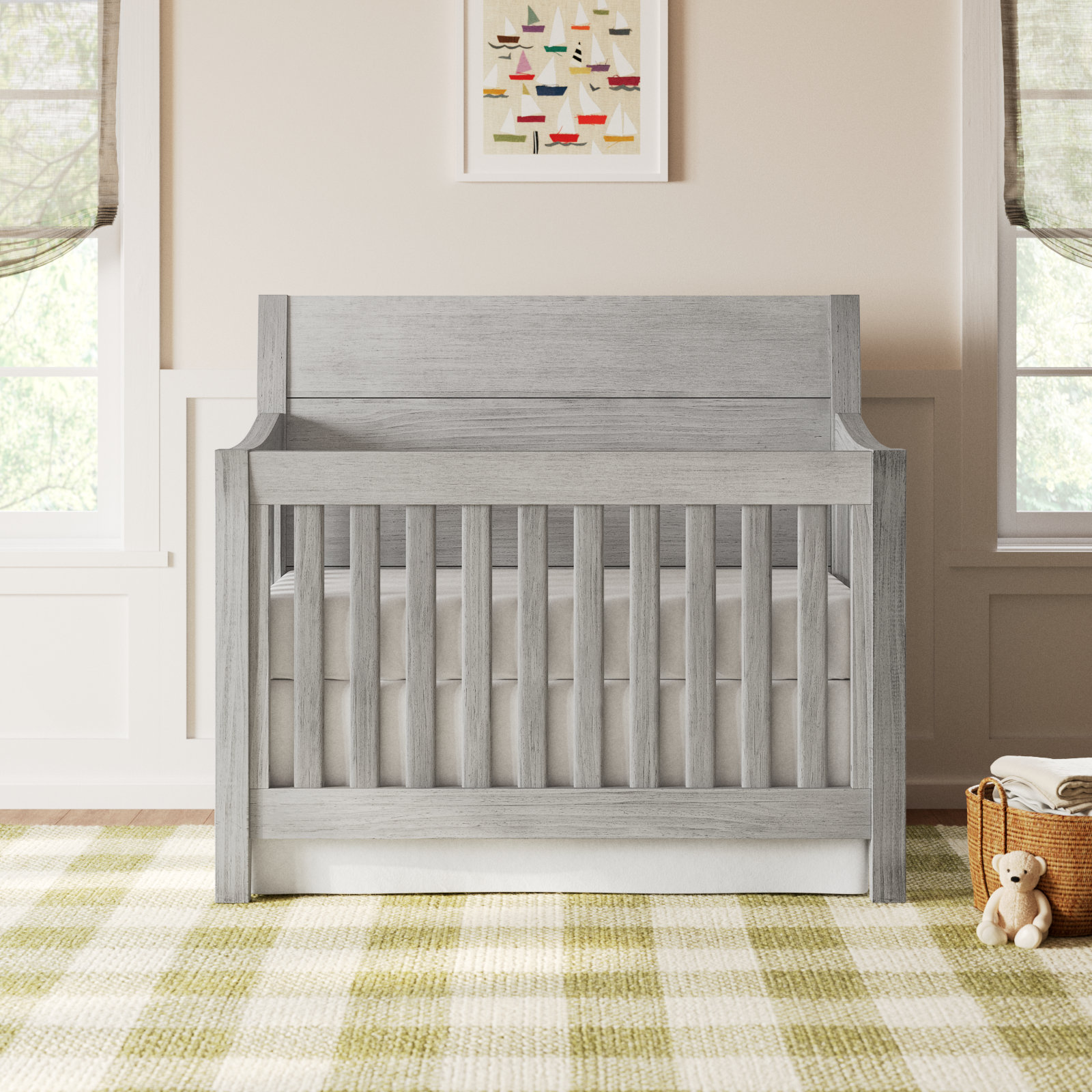 Arnell 4 -in-1 Convertible Crib
