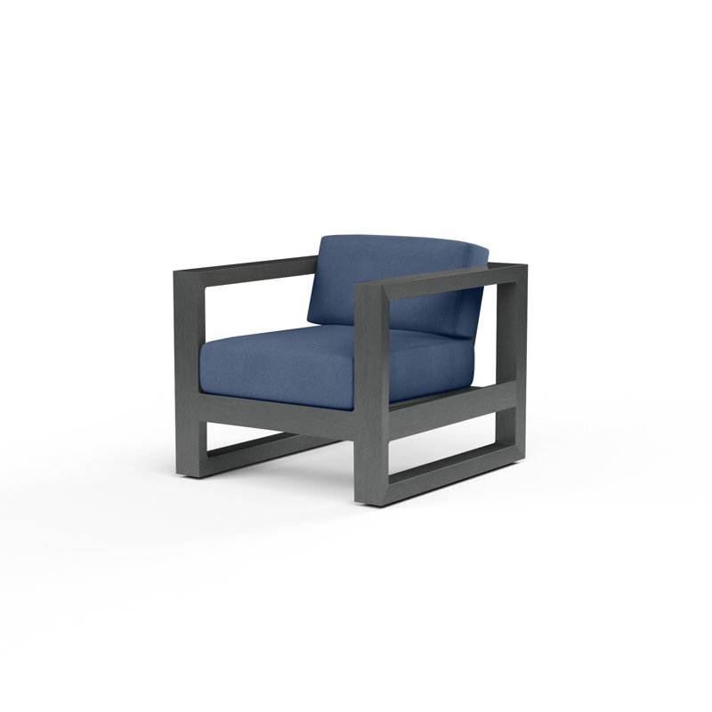 Redondo Outdoor Lounge Chair, Spectrum Indigo Sunbrella®