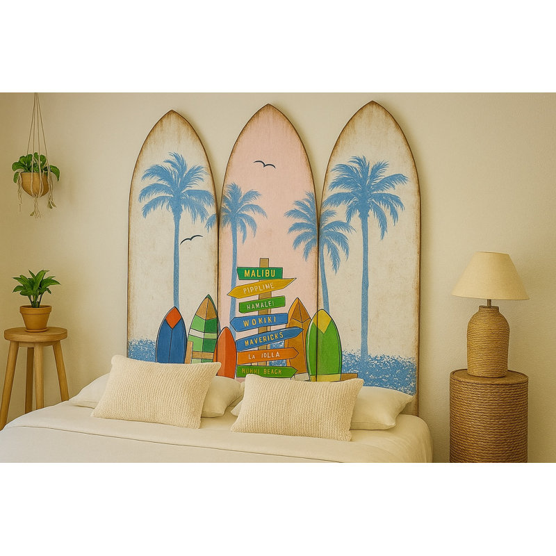 Beach Relax - Écran de planche de surf classique SG-331