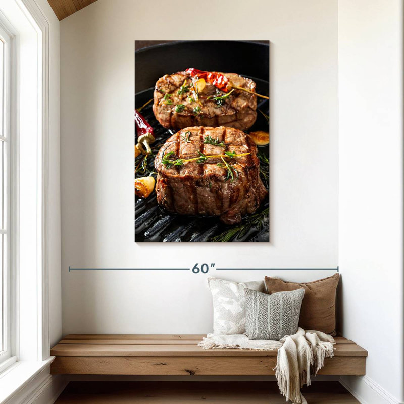 Yarlin Grilled Steak Fillet, 45" H x 30" W
