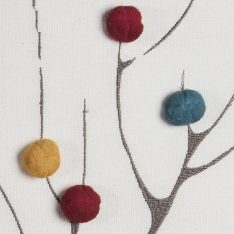 Coussin coloré