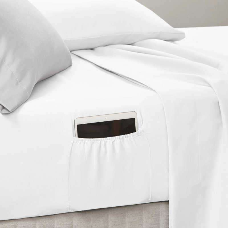 Ensemble d'édredon avec draps jaune simple TG