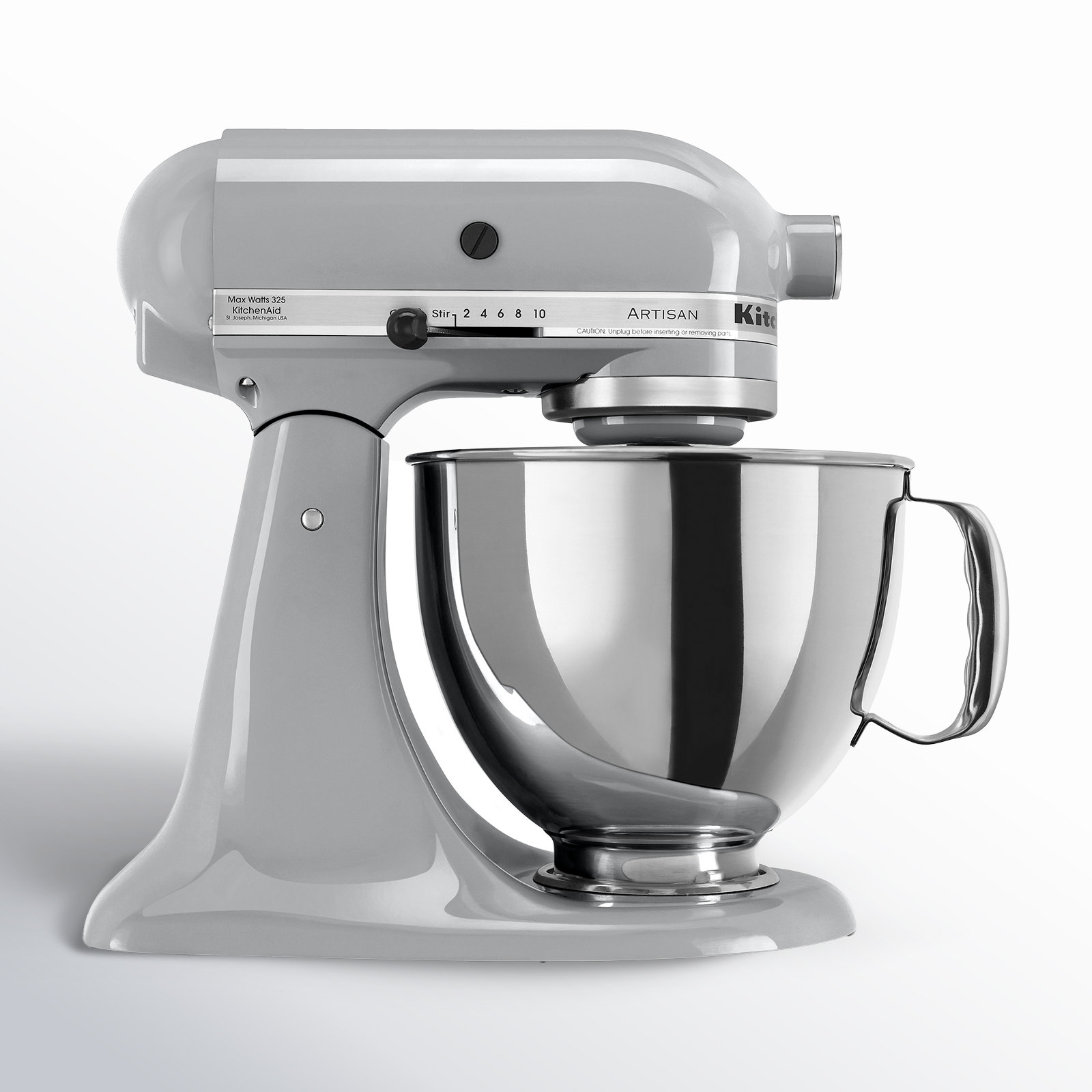 KitchenAid® Artisan® Series 5qt Stand Mixer, Metallic Chrome