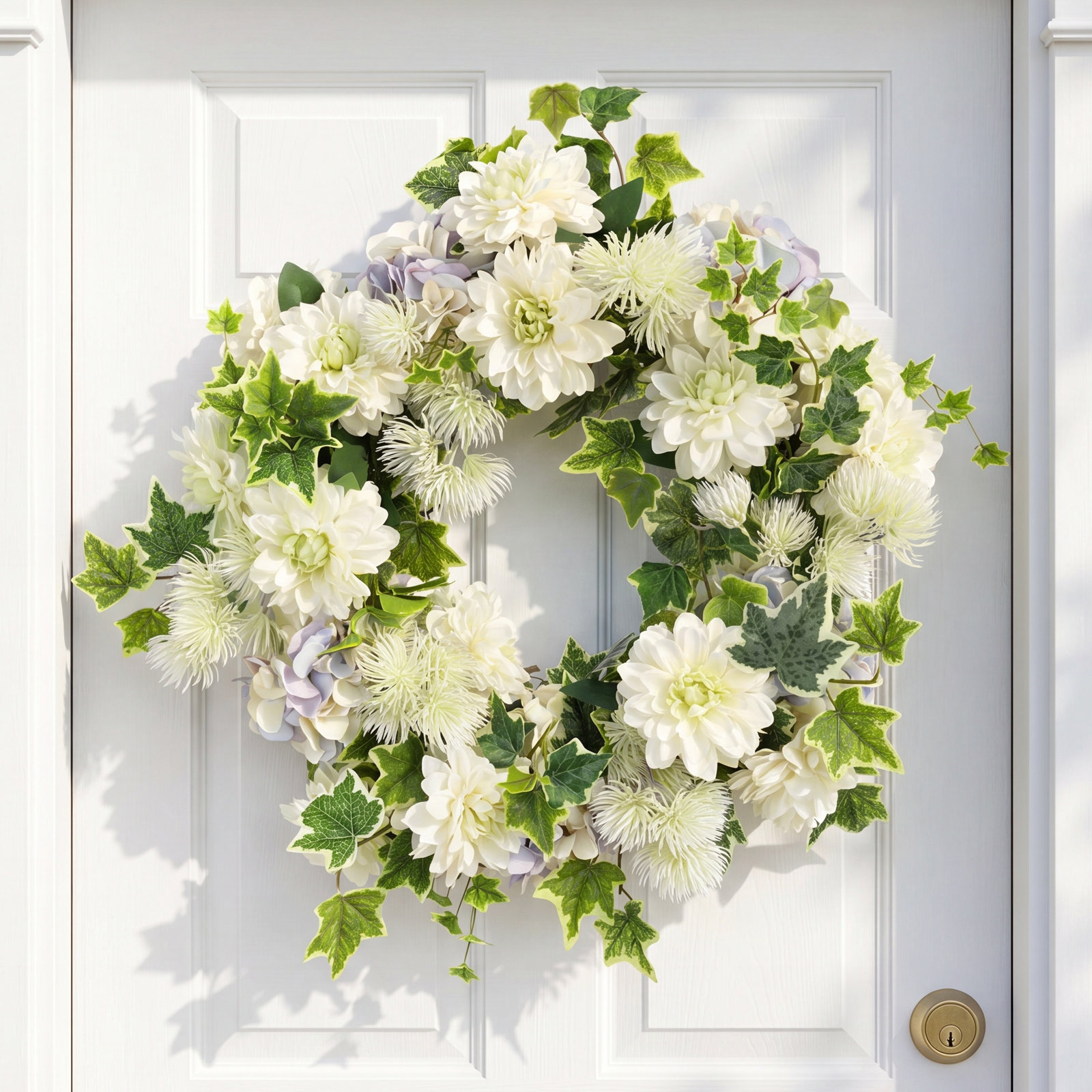 24" Hydrangea Wreath