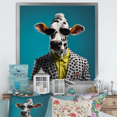 Lunettes de soleil mode vache