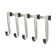 Schook Over-the-Door 5 Hook Rack