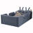 Twin Size Upholstered Platform Bed-401529666