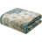 2x6 Vintage Boho Runner Rug – Washable Medallion Print, Non-Slip, Low Pile Floor Mat for Bedroom, Dining Room, Office (Grey-Green)-2079621837