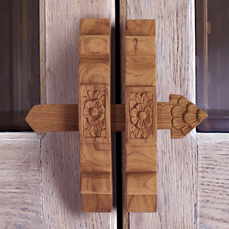 Steffan Handmade Wood Door Latch