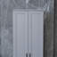 Armoire de rangement à double porte, salle de bain, bureau, tablettes réglables