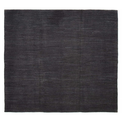 Natural Black Kilim 7'5" x 8'2"